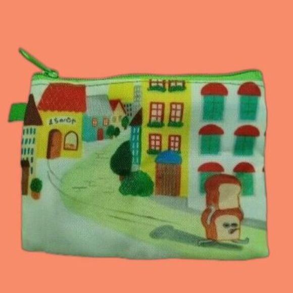 Pan Dorobo / Bread Thief Bus Pass / Credit Card / ID Holder Pouch / Key Chain - Picture 1 of 3